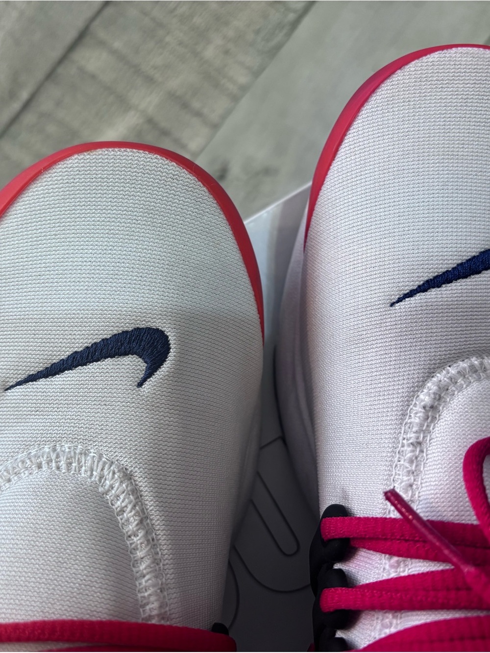 Nike Air Presto - Nike By You - White, Black, Red & Navy - Picture 5 of 8
